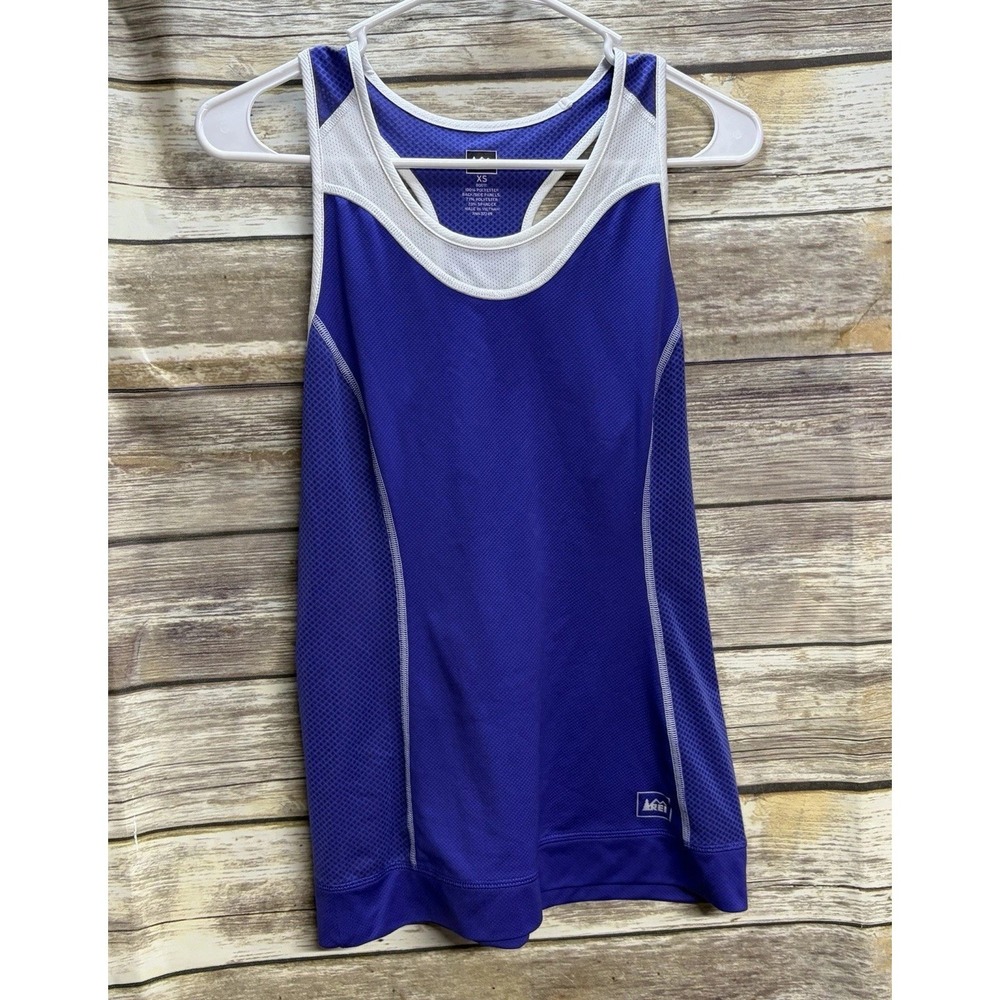 Women's XS REI Racerback Tank Top Purple Athletic Lightweight‎ Sleeveless